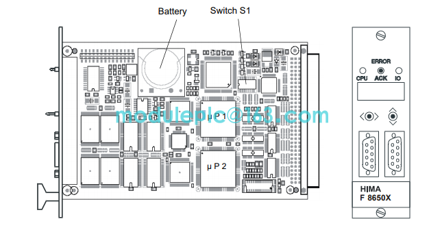 F8641 CPU Central module